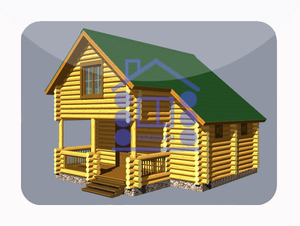 эскизный проект деревянный дом 90.6м из костромы