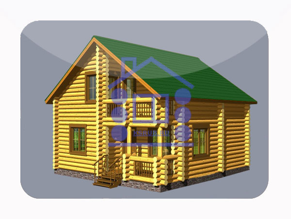 эскизный проект деревянный дом 115.1м из костромы