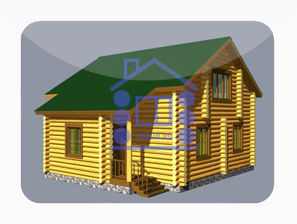 эскизный проект деревянный дом 151.7м из костромы
