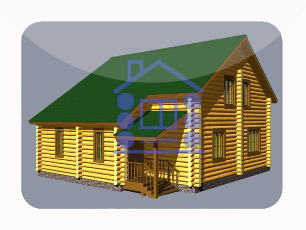 эскизный проект деревянный дом 172.5м из костромы