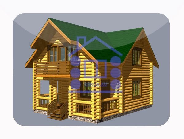 эскизный проект деревянный дом 112.4м из костромы